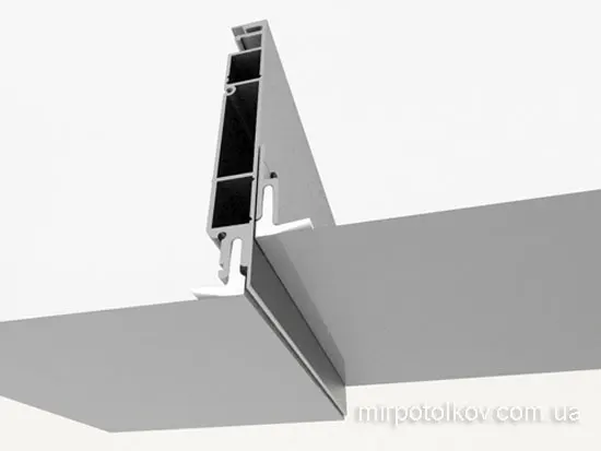 дворівневі конструкції в натяжних стелях