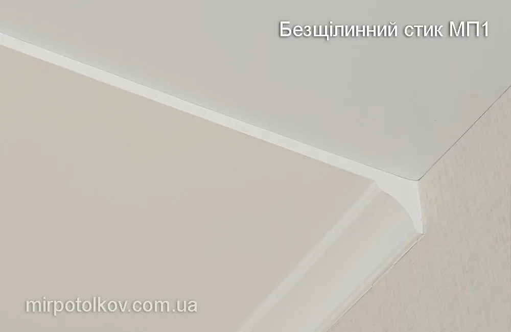 безщільне кріплення до гіпсокартону по колу - прихований монтаж