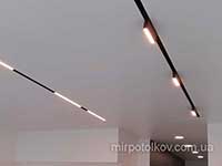 магнитные треки в натяжном потолке