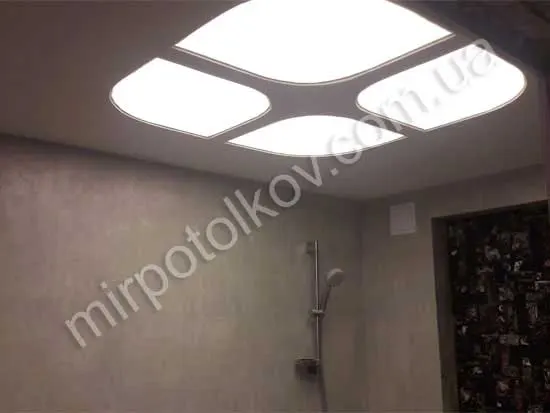 складне підсвічування напівпрозорого стелі