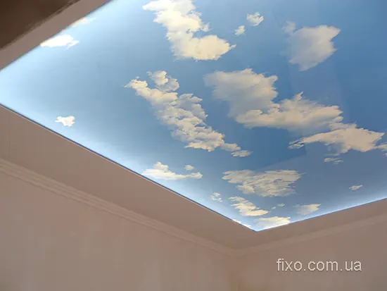 стеля небо в дитячій кімнаті