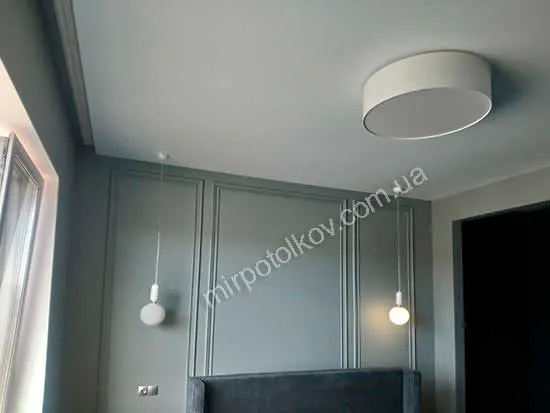 натяжной потолок в спальни картинки