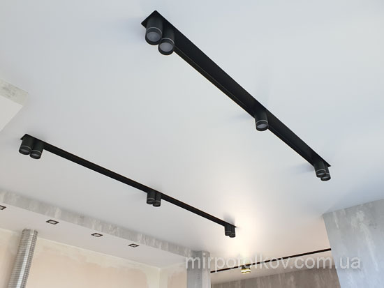 сучасний дизайн стелі без гіпсокартону