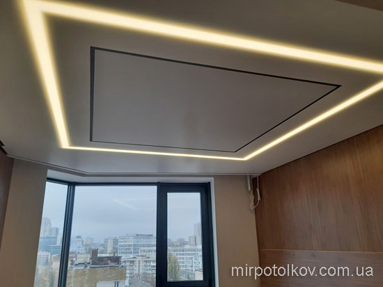 приховане освітлення для спальні