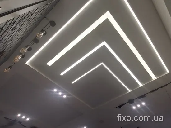 різна ширина світлових ліній